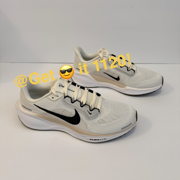Nike Pegasus 41 Women's Road Running Shoes Size 8 Sail/Phantom FD2723-108 - Picture 3 of 9